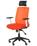 Ергономичен стол Carmen - 7523, оранжев - 3t
