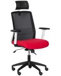 Ергономичен стол Carmen - 7523, червен - 2t