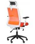 Ергономичен стол Carmen - 7523, оранжев - 5t