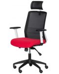 Ергономичен стол Carmen - 7523, червен - 3t