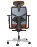 Ергономичен стол Carmen - Fredo, оранжев - 5t