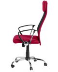 Ергономичен стол Carmen - 6183, червен - 5t
