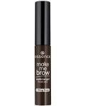 Essence Гел-спирала за вежди Make me brow, 06 Ebony Brows, 3.8 ml - 3t