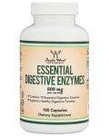 Essential Digestive Enzymes, 180 капсули, Double Wood - 1t