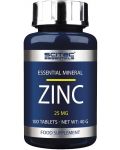 Essentials Zinc, 25 mg, 100 таблетки, Scitec Nutrition - 1t