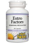 Estro Factors, 60 капсули, Natural Factors - 1t