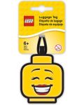 Етикет за багаж Lego - За момиче, жълт - 1t