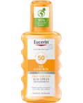 Eucerin Sun Прозрачен слънцезащитен спрей, SPF50, 200 ml - 1t