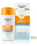 Eucerin Sun Слънцезащитен ултралек флуид за лице Hydro Protect, SPF50+, 50 ml - 2t