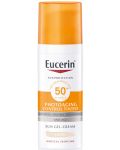 Eucerin Sun Оцветен слънцезащитен гел-крем Photoaging Control, SPF 50+, Светъл, 50 ml - 1t