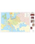 Европа през ХVІІ-ХVІІІ век (стенна карта) - 1t