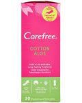 Ежедневни превръзки Carefree - Aloe, 20 броя - 1t