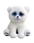 Плашеща плюшена играчка WMC Toys Feisty Pets - Полярна мечка - 1t