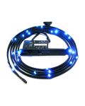 LED лента NZXT - Sleeved LED Kit, Blue CB, черна - 1t