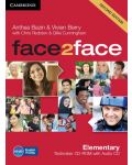 face2face Elementary 2nd edition: Английски език - ниво А1 и А2 (CD с тестове) - 1t