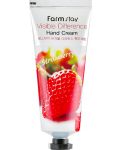 FarmStay Крем за ръце Visible Difference Strawberry, 100 ml - 1t
