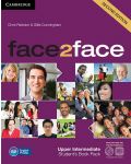 face2face Upper Intermediate 2 ed. Student’s Book with Online Workbook / Английски език - ниво B2: Учебник с онлайн тетрадка и DVD - 1t