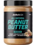 Peanut Butter Crunchy, 400 g, BioTech USA - 1t