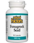 Fenugreek Seed, 500 mg, 90 капсули, Natural Factors - 1t