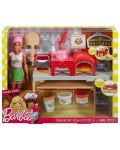 Игрален комплект Mattel Barbie - Да приготвим пица, с кукла - 8t