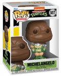 Фигура Funko POP! Television: Teenage Mutant Ninja Turtles - Michelangelo (Easter Chocolate) #1417 - 2t