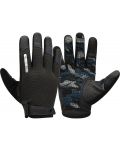 Фитнес ръкавици RDX - T2 Touch Screen Friendly,  черни/сини - 1t