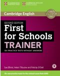 First for Schools Trainer Six Practice Tests without Answers with Audio - 1t