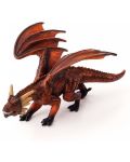 Фигурка Mojo Fantasy&Figurines - Огнен дракон с подвижна челюст - 1t