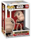 Фигура Funko POP! Movies: Star Wars - Battle Droid #703 - 2t