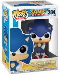 Фигура Funko Pop! Games: Sonic The Hedgehog - Sonic With Emerald, #284 - 2t