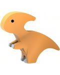 Фигура за сглобяване Raya Toys - Магнитен динозавър, оранжев - 1t