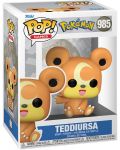 Фигура Funko POP! Games: Pokemon - Teddiursa #985 - 2t