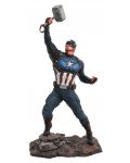 Статуетка Diamond Select Marvel: Avengers - Captain America with Mjolnir, 23 cm - 1t