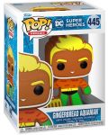 Фигура Funko POP! DC Comics: Holiday - Gingerbread Aquaman #445 - 2t
