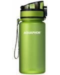 Филтрираща бутилка Aquaphor - City, 160023, 350 ml, зелена - 1t