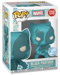 Фигура Funko POP! Marvel: Black Panther - Black Panther (Retro Reimagined) (Special Edition) #1318 - 2t