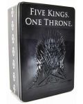 Метална кутия Half Moon Bay - Game of Thrones: Five Kings. One Throne - 1t