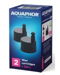 Филтри за бутилка Aquaphor - City, 270002, 2 бр., черни - 2t