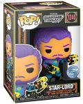 Фигура Funko POP! Marvel: Guardians of the Galaxy - Star-Lord (Blacklight) (Special Edition) #1240 - 2t