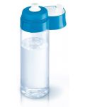 Филтрираща бутилка за вода BRITA - Fill&Go Vital, 0.6 l, синя - 2t