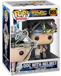 Фигура Funko POP! Movies: Back to the Future - Doc with Helmet #959 - 2t