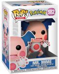 Фигура Funko POP! Games: Pokemon - Mr. Mime #582 - 2t