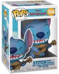 Фигура Funko POP! Disney: Lilo & Stitch - Stitch with Ukulele #1044 - 2t