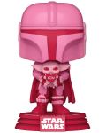 Фигура Funko POP! Valentines: Star Wars - The Mandalorian with Grogu (Special Edition) #498 - 1t