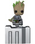 Фигура Funko POP! Deluxe: Avengers - Guardians' Ship: Groot (Special Edition) #1026 - 1t