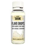 Fit Cusine Flavo Drops, бял шоколад, 38 ml, Applied Nutrition - 1t
