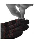 Фитнес ръкавици RDX - W1 Full Finger,  червени/черни - 7t