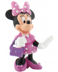 Фигурка Bullyland Mickey Mouse & Friends - Мини Маус, с чантичка - 1t
