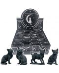 Фигура Nemesis Now Adult: Gothic - Lucky Black Cat, 6 cm (Mystery Box) - 1t