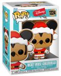 Фигура Funko POP! Disney: Holiday - Gingerbread Mickey Mouse #1224 - 2t